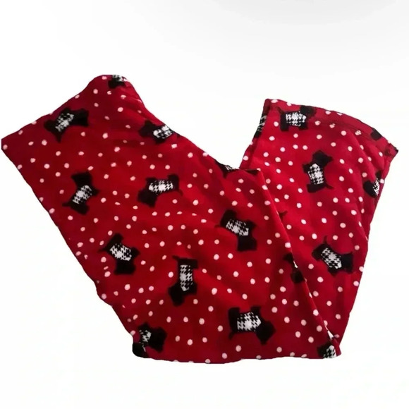 Women’s Secret Treasures Red With Yorkshire Terriers Size Large (12-14) - Picture 2 of 3